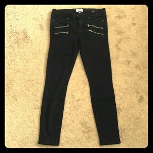 Paige 'Edgemont' Ultra Skinny Zipper Jeans sz 30